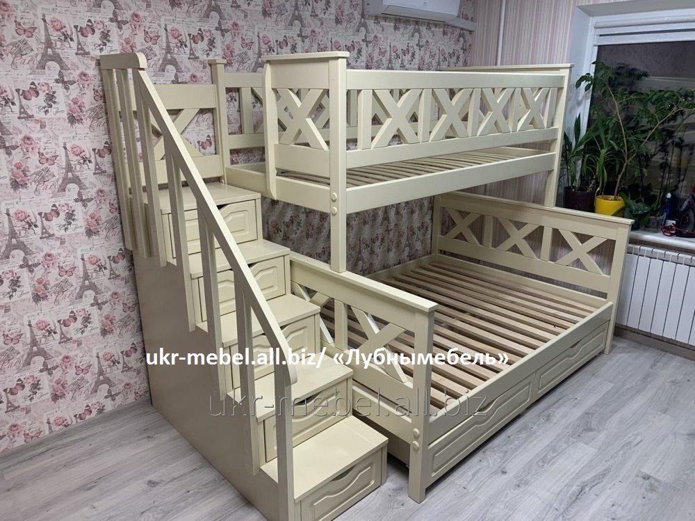 Кровать двухъярусная Оскар, двоярусне (двоповерхове) ліжко