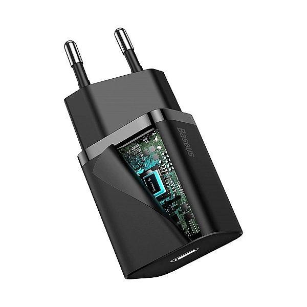 Baseus Super Si 1C szybka ładowarka USB Typ C 20W Power Delivery + kab