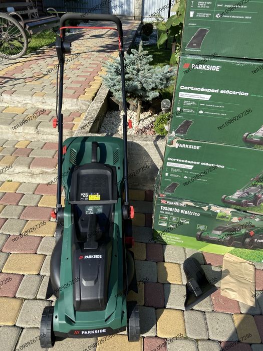 Електрична газонокосарка, PERM 1500 A1 1500 Вт Parkside Німеччина