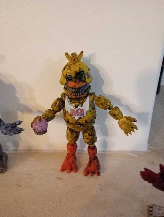 Figura de ação FNAF , da chica, da bonnie, do freedy e do foxy