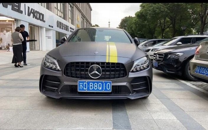 Mercedes C W205 GT zderzak przedni - 4241