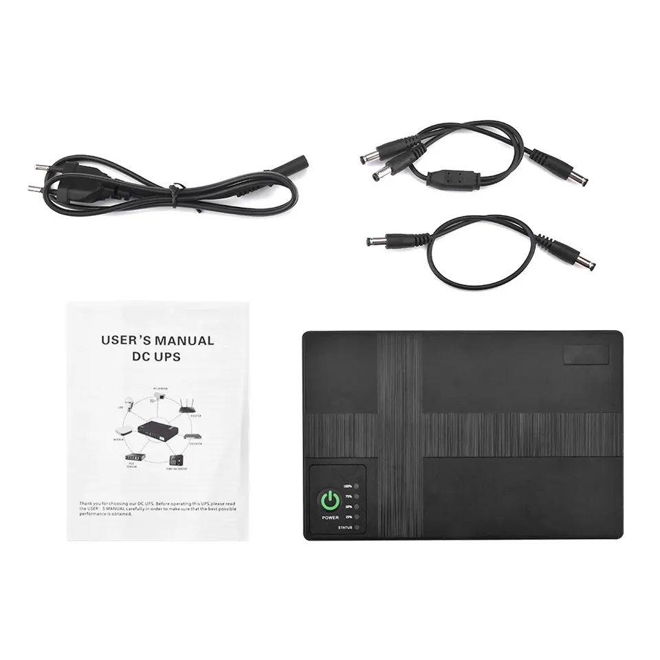 Mini UPS DC 10400 mA,  Mustek Power  , безперебійник, інтернет без сві