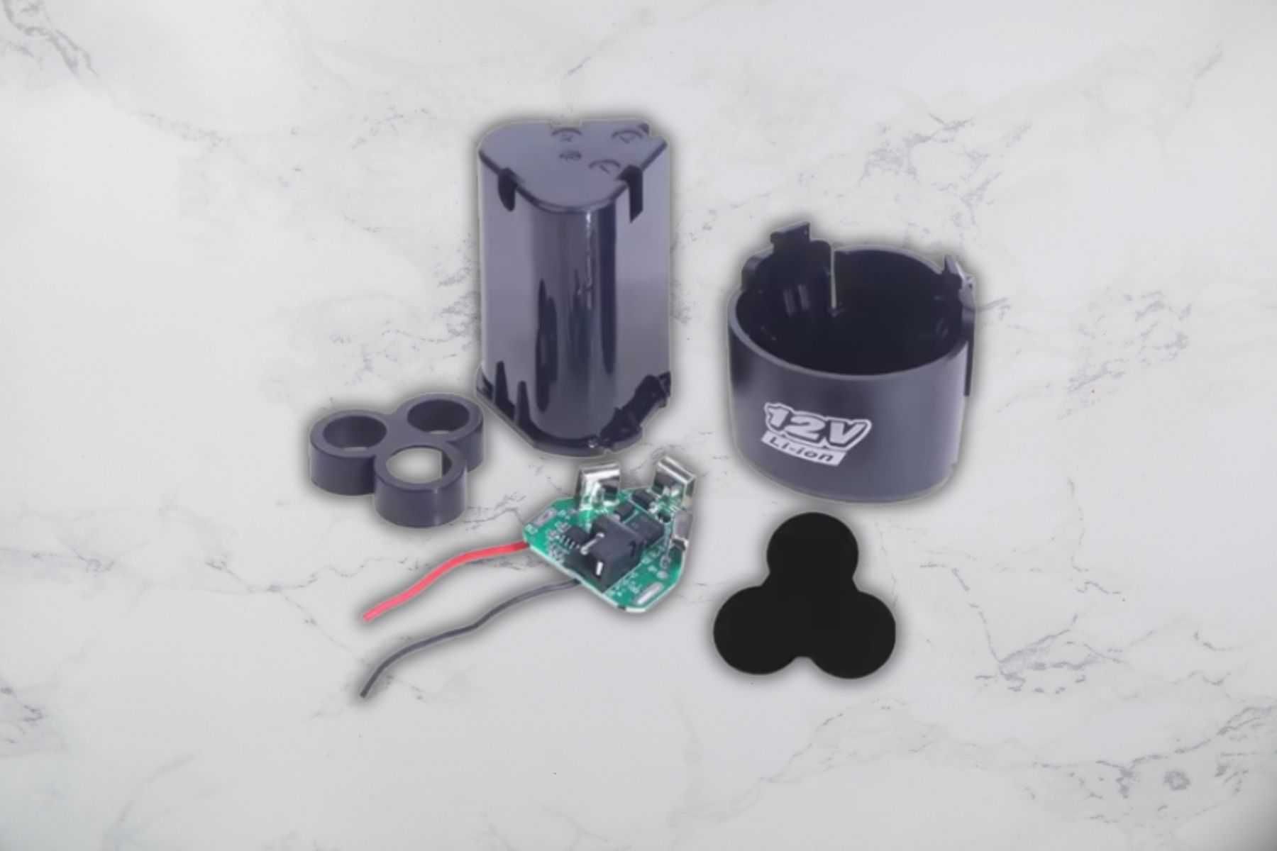 Кейс под аккумулятор для шуруповерта 12v с BMS платой 3s 18650