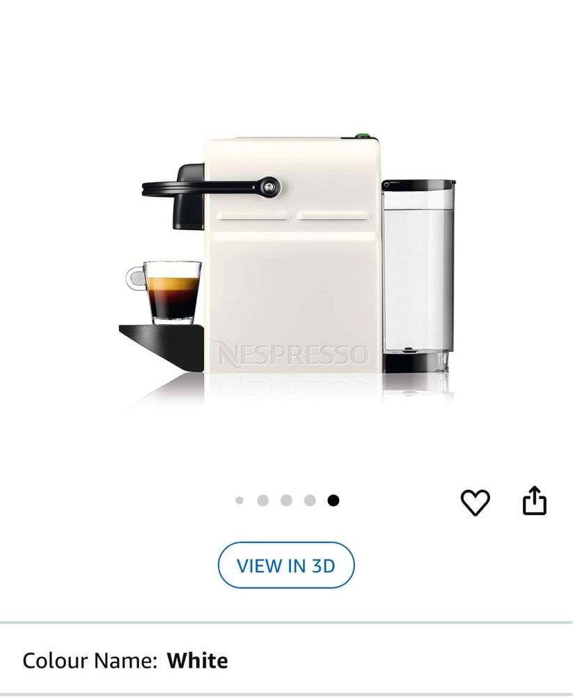 Maquina de cafe Nespresso