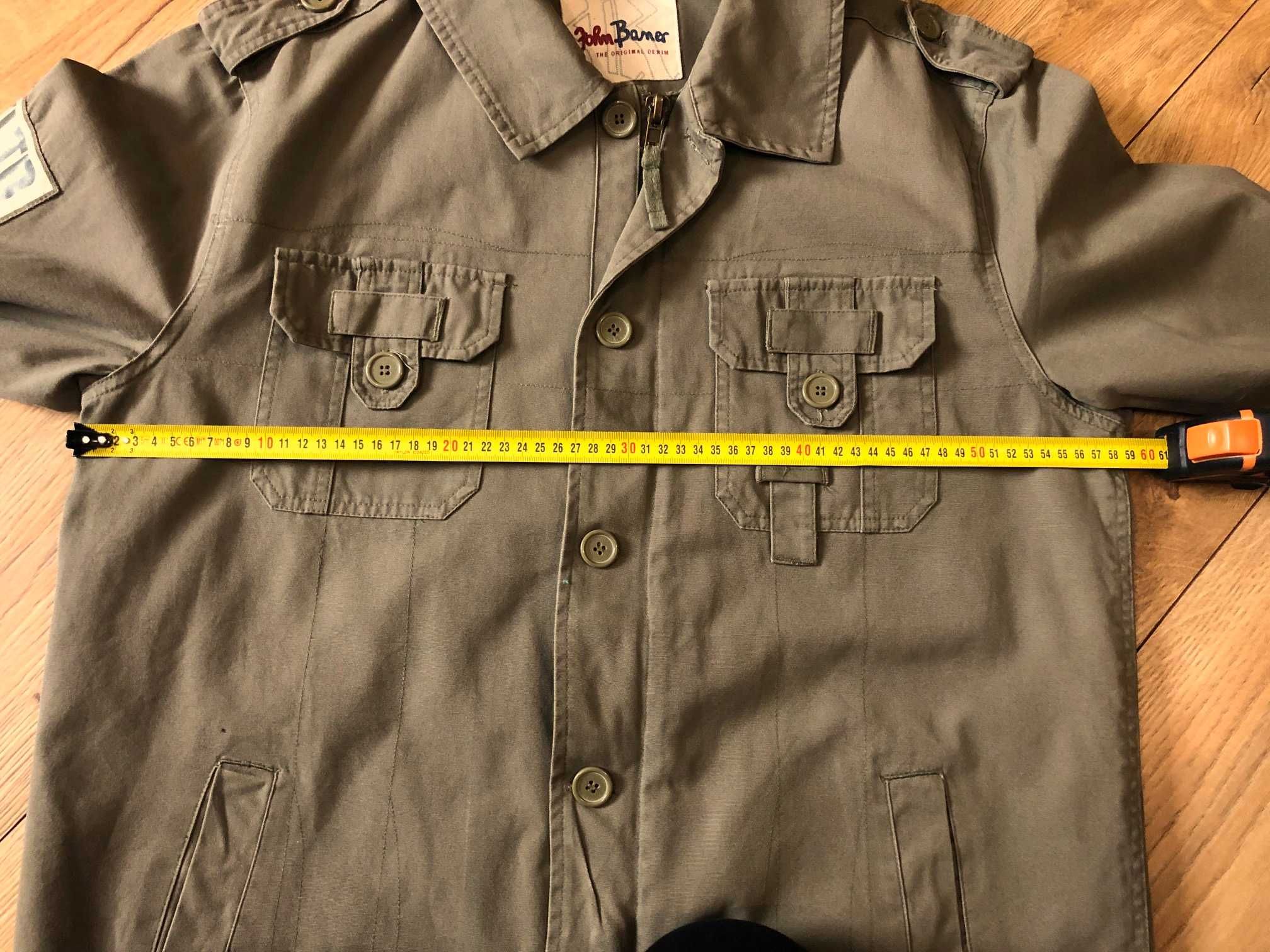 Kurtka męska koszulowa_katana khaki r.L John Baner 55 zł