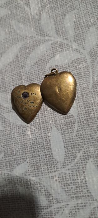 Янтарь,бурштын,винтаж кулон сердце серебро875 проба