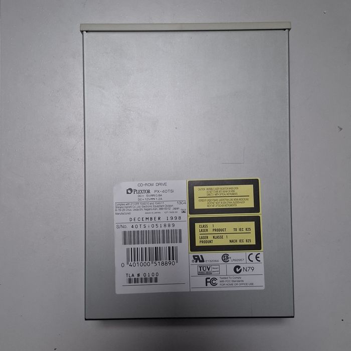 Napęd CD-ROM PLEXTOR PX-40TSI scsi retro pc