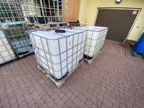 Zbiornik 1000l 2024/25r z osadem beczka ,paletopojemnik, mauzer F-Vat