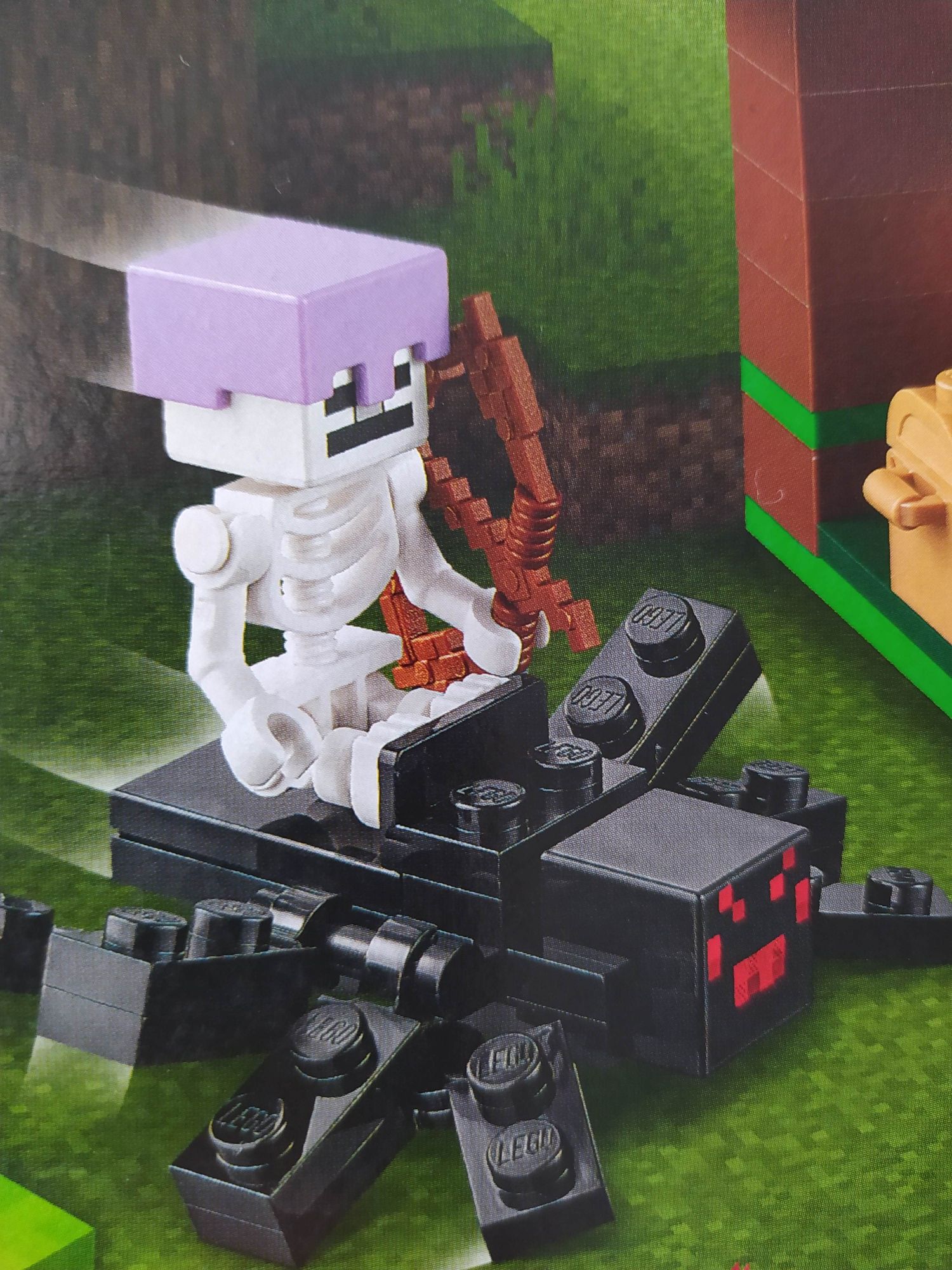 LEGO Miceraft Domek w grzybie klocki stan Bardzo Dobry