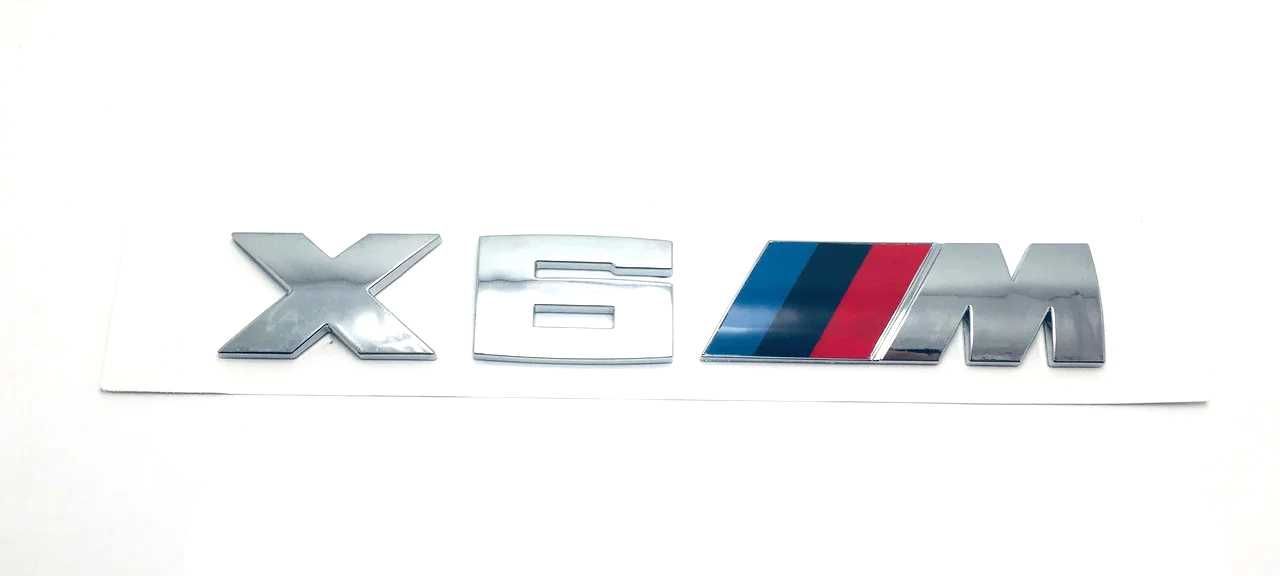 BMW X5M X6M емблема шильдік эмблема шильдик наклейка значок хром БМВ