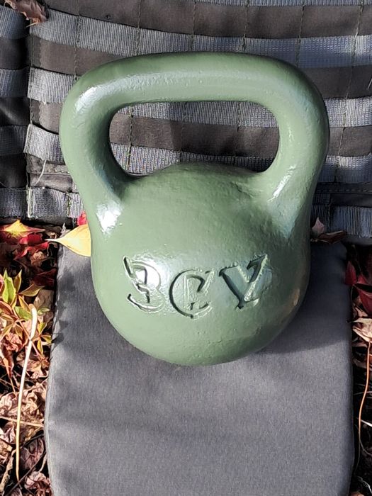 Гиря 16 кг ЗСУ у кольорі олива. Роблю знижку на доставку воїнам ЗСУ