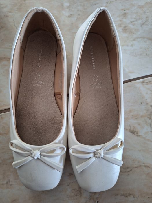 Baleriny Reserved r. 35 biale