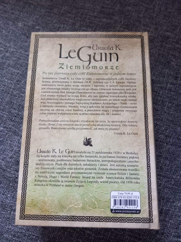 Książka Ziemiomorze Ursula K LeGuin