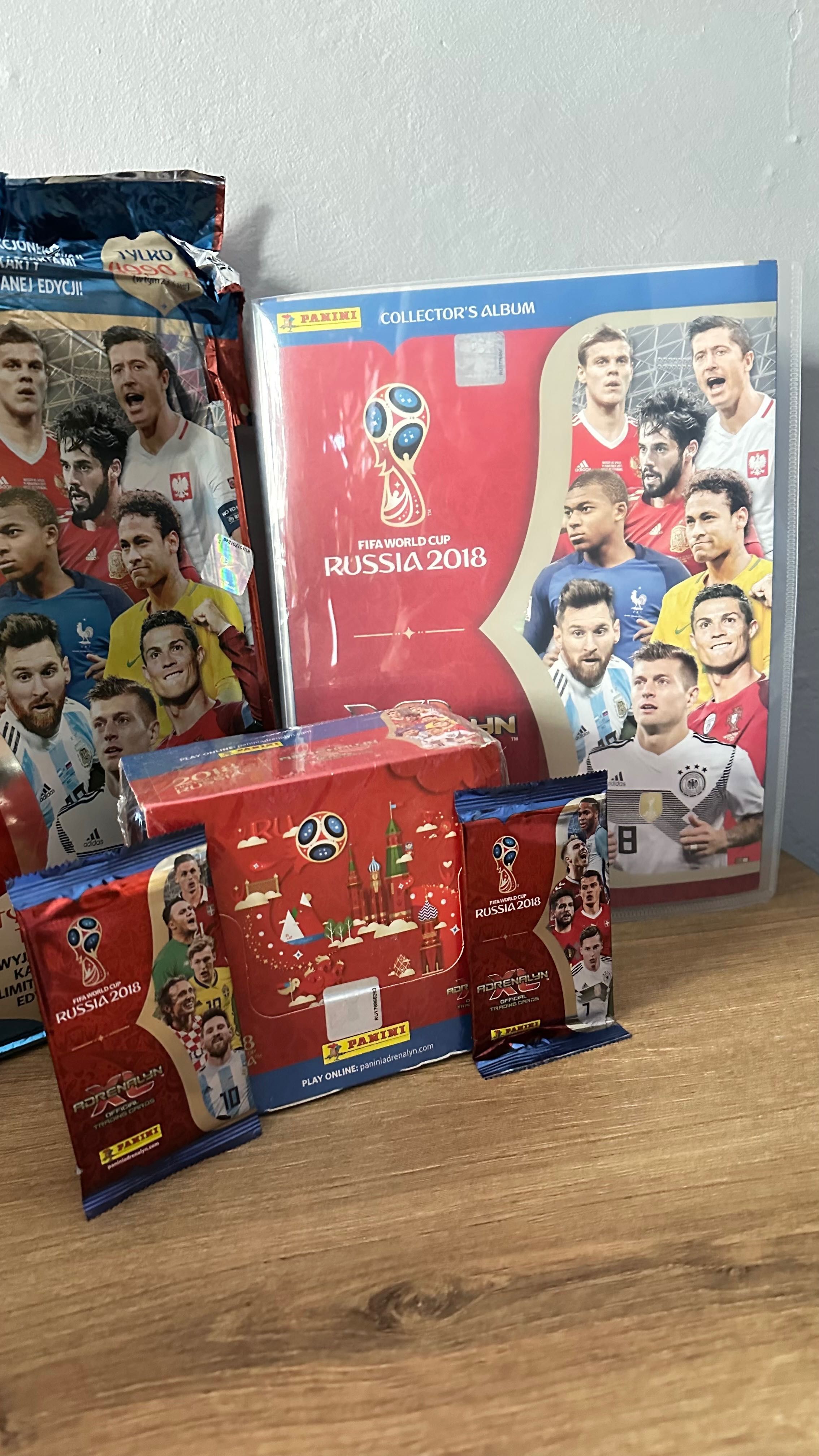 Adrenalyn XL FIFA World Cup Russia 2018 album PANINI [kart 467 na 468]