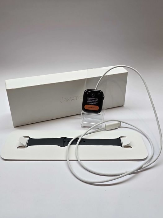 Zegarek Apple Watch 9 45mm, Czarny KOMPLET GWARANCJA!