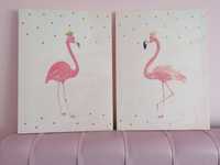 Quadros flamingo