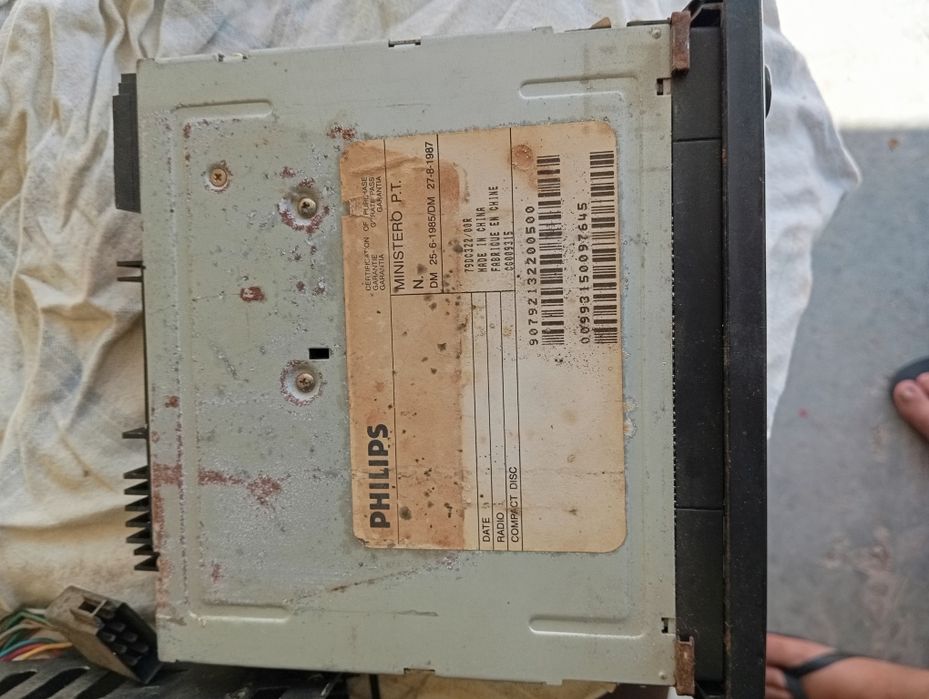 Radio Auto Philips Cassetes