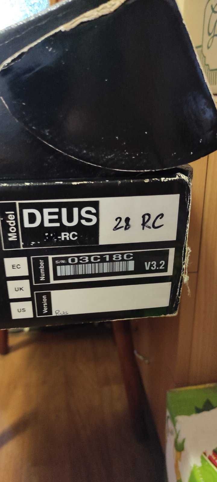 Металлоискатель XP Deus 28 RC с катушкой 9", есть блок и наушники.