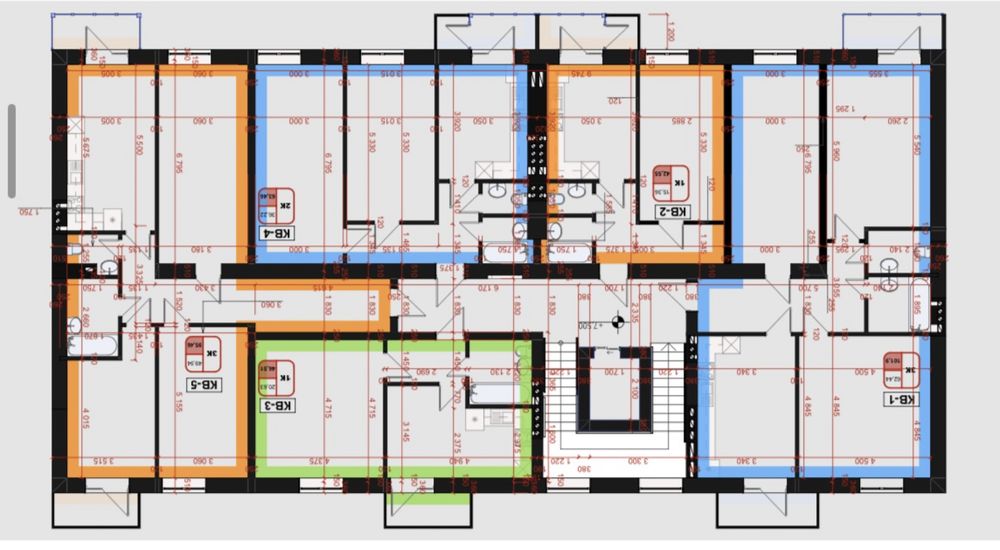 3х кімнатна квартира 105,2 м.кв на 8му поверсі