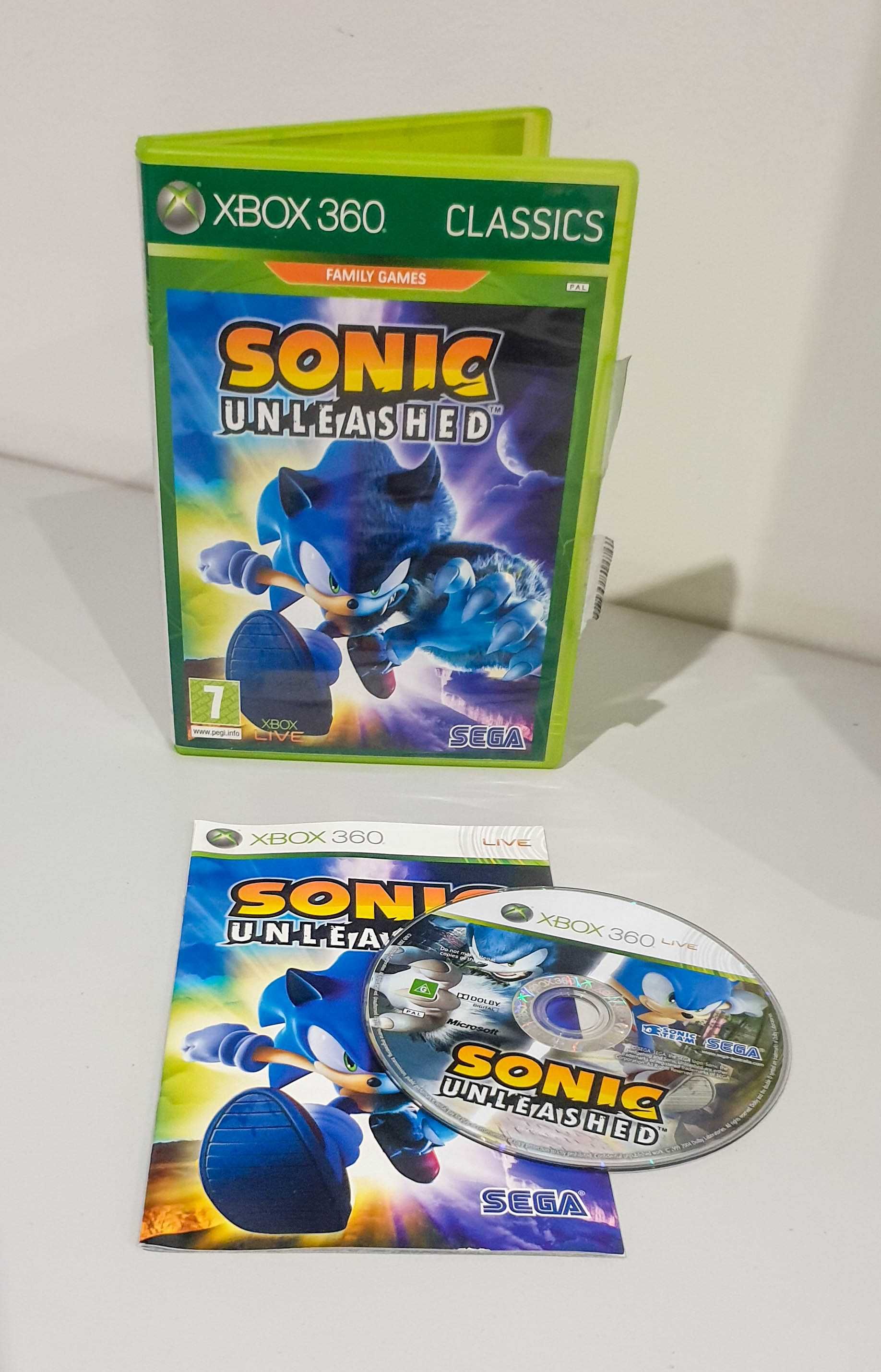 Gra Sonic Unleashed X360 3xAng UNIKAT