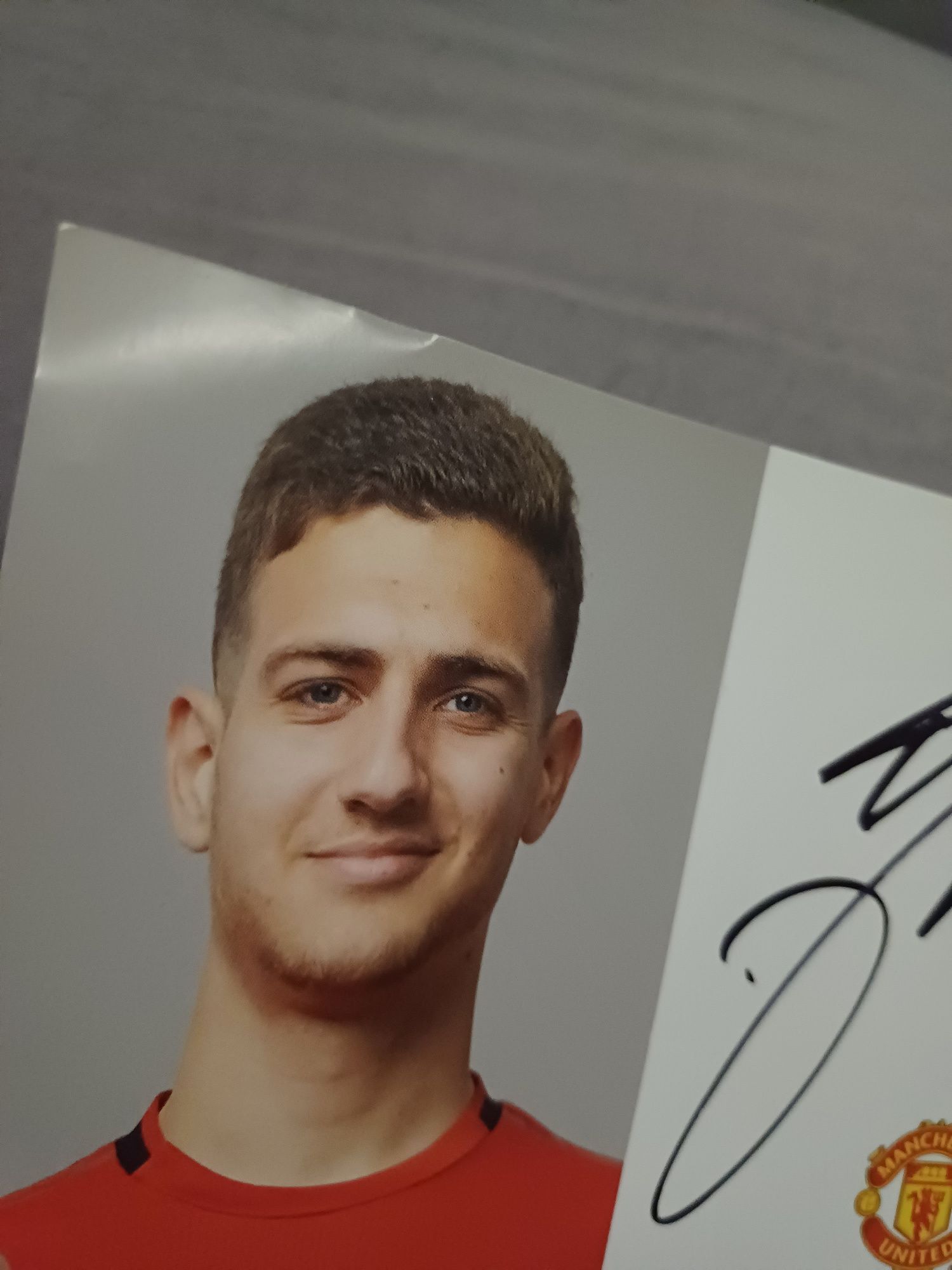 Diogo Dalot Manchester United oryginalny autograf!