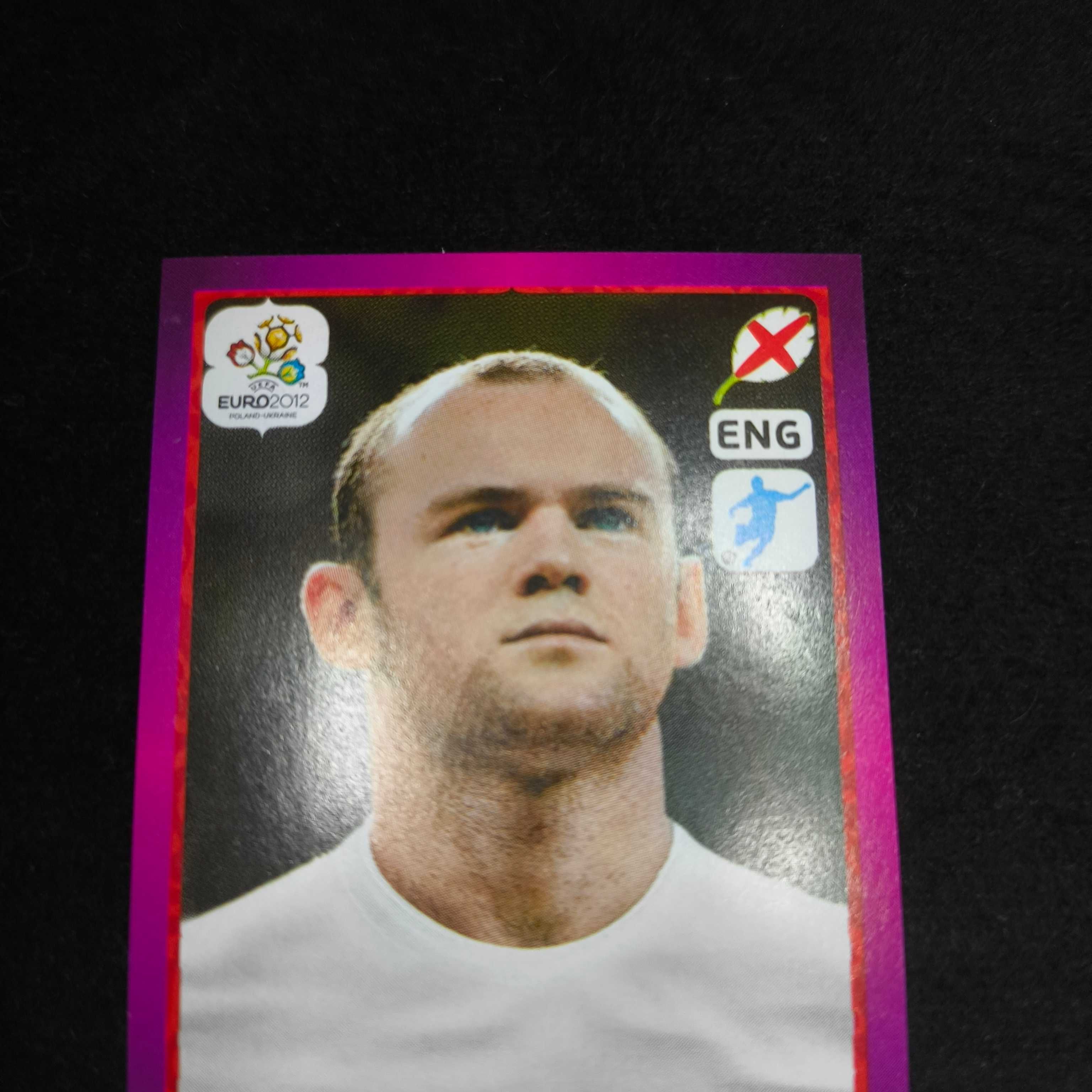 Cromo Wayne Rooney Euro 2012 Panini