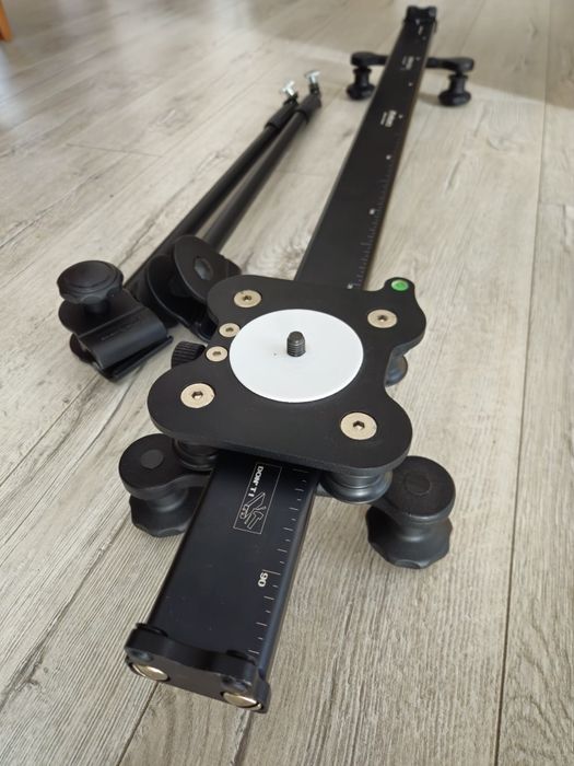 Slider Foton Kameleon 94cm plus głowica Manfrotto MVH500AH.