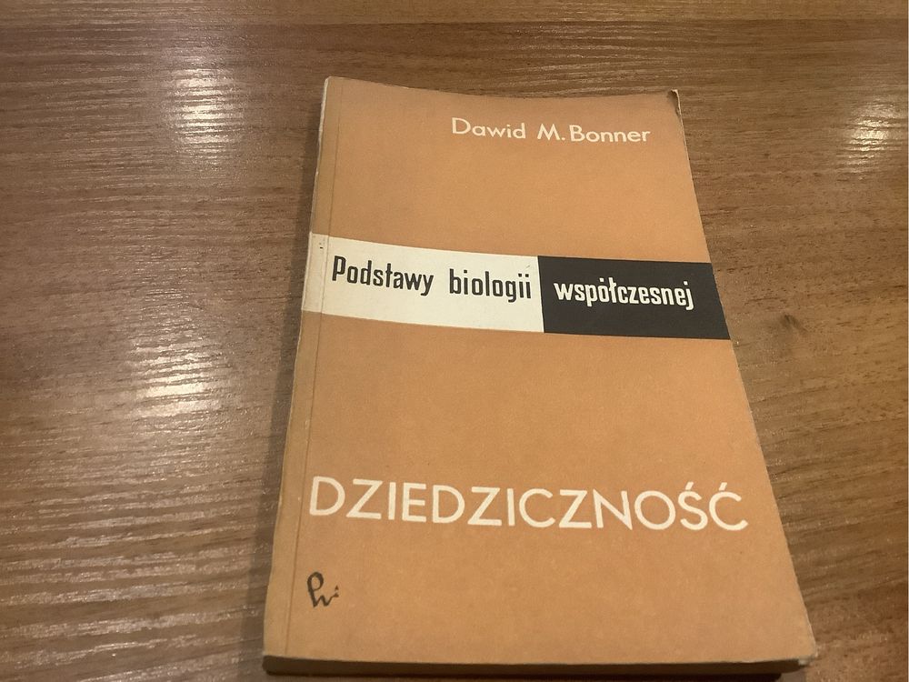 Dziedzicznosc podstawy biologii wspolczesnej Bonner