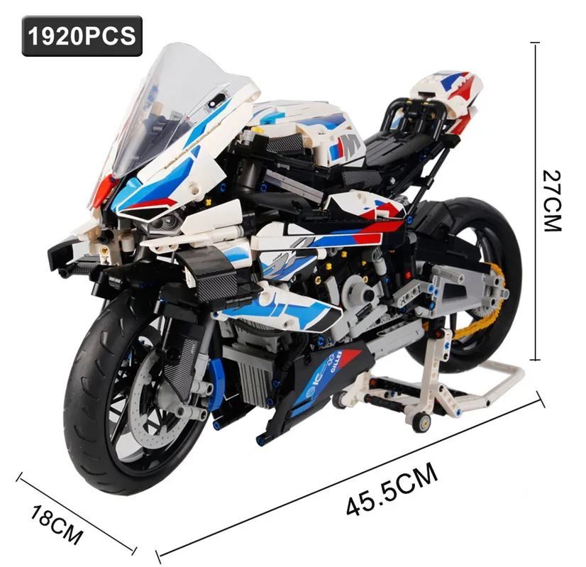 Klocki technic motocykl BMW M 1000 RR (wzór 42130)