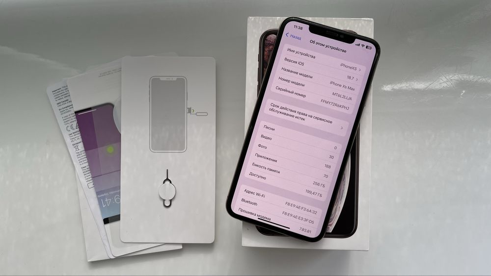 iPhone XS MAX 256gb Gold