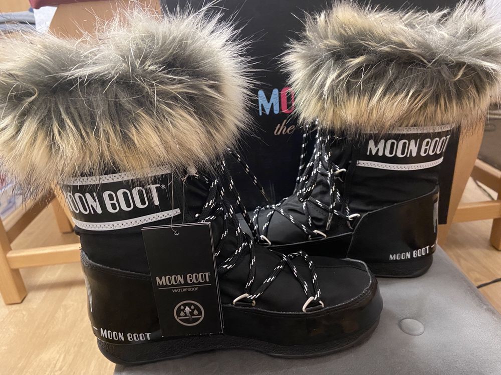 MOON BOOT sniegowce damskie Monaco Low rozmiar 39 NOWE