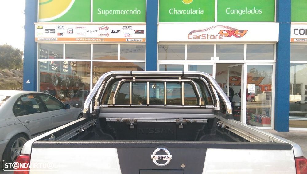 Rollbar Inox Nissan Navara D40 C Proteção Vidro