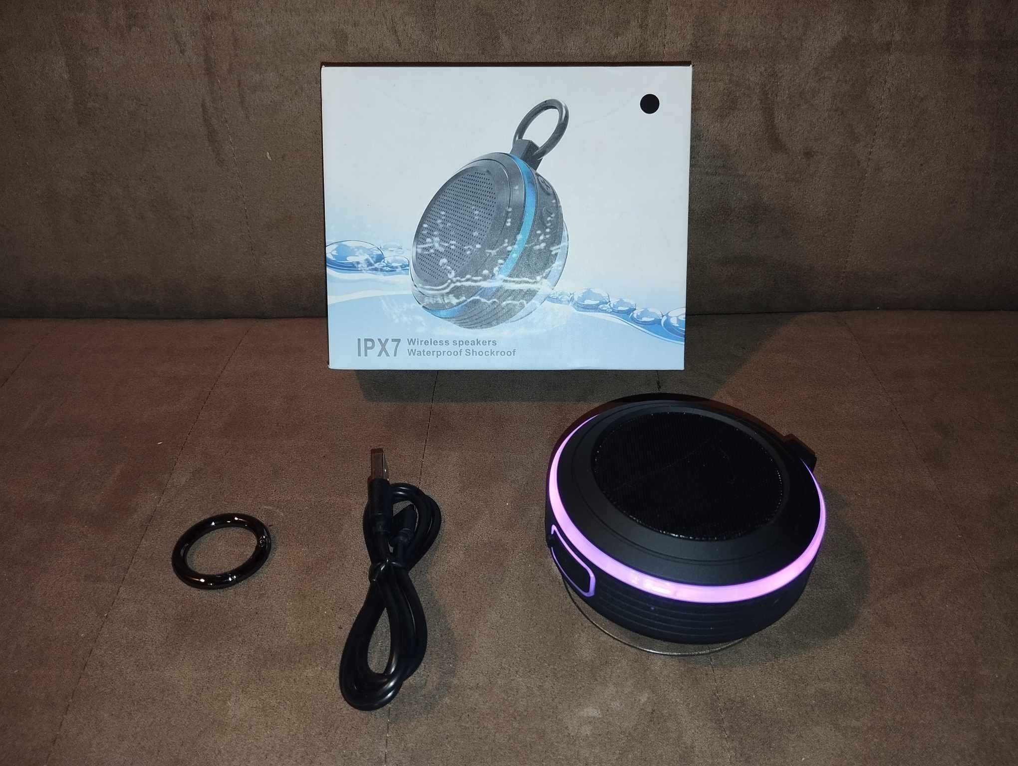 Głośnik Bezprzewodowy Bluetooth Wodoodporny T9 Czarny