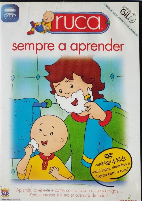 DVDs de filmes infantis
