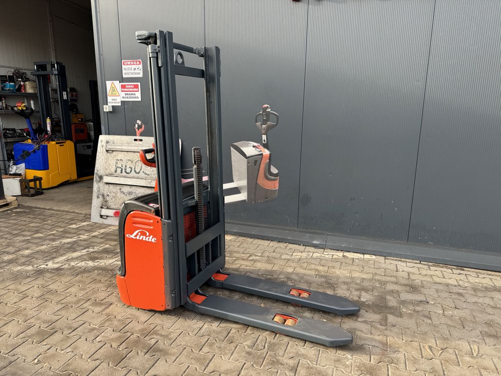 Paleciak elektryczny Linde L 12 330 cm 1200 kg wózek Linde