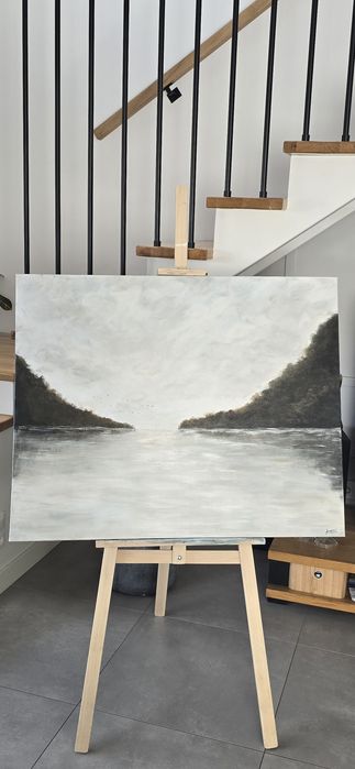 Obraz na płótnie Ręcznie malowany 80x100