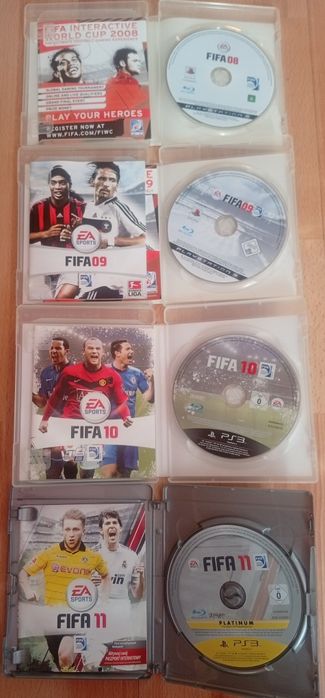 Kolekcja FIFA 18 PS3 PL + 17, 16, 15, 14, 13, Street, 12, 11, 10, 9, 8