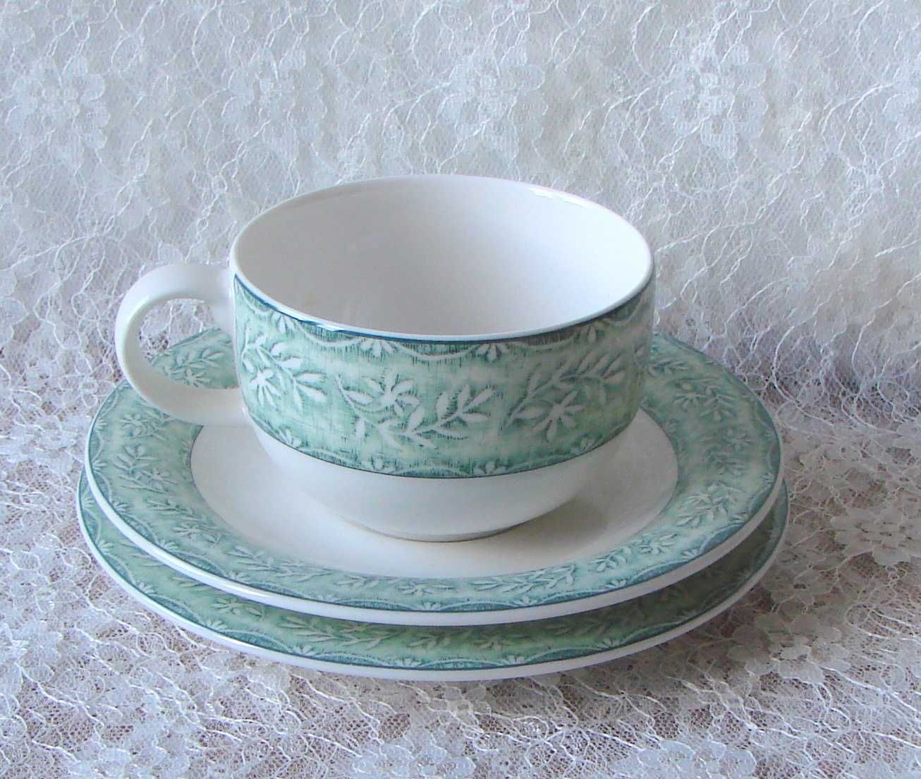 4 TRIO filiżanka porcelana