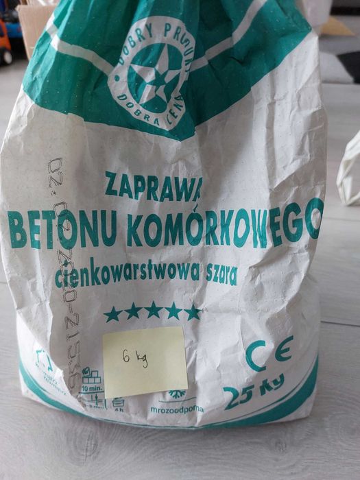 Zaprawa do betonu komórkowego 6kg