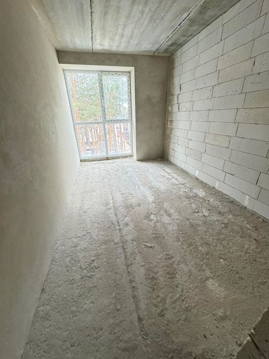 Продам велику однокімнатну квартиру з видом на сосни