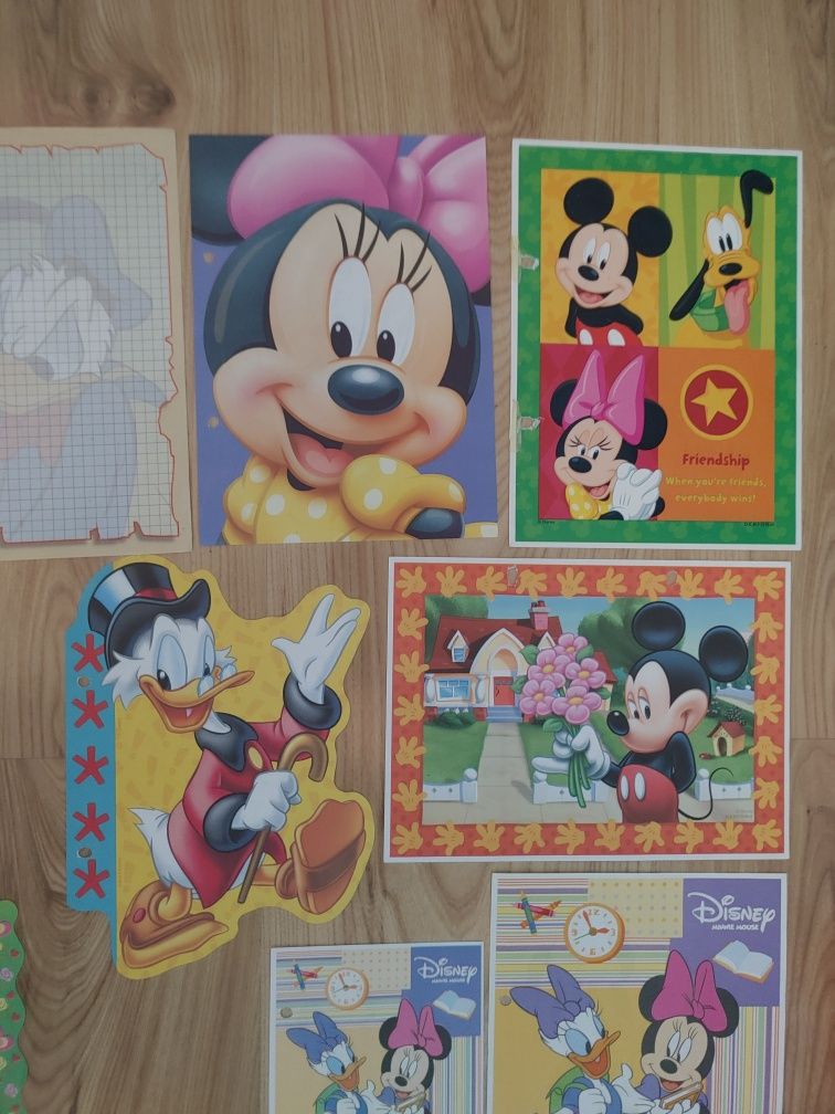 Karteczki do segregatora Disney Myszka Miki Minnie Mouse Kaczor Donald