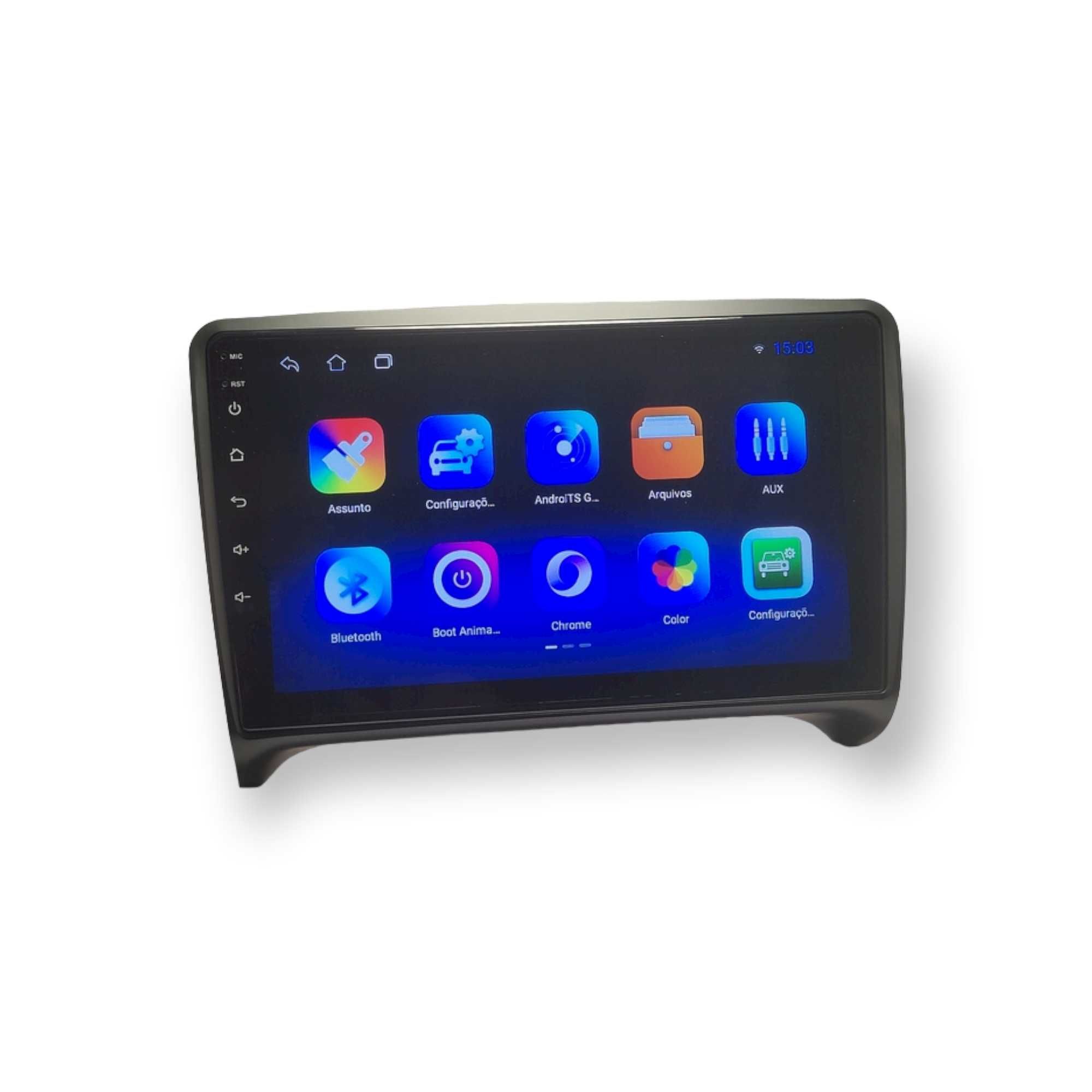 Rádio AUDI TT MK2 - Android 13 WiFi GPS Novo com Garantia