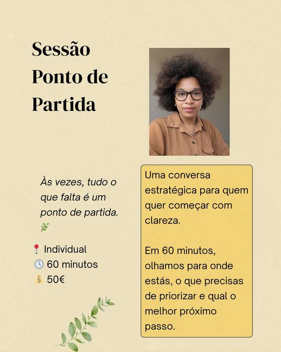 Precisas de clareza para o teu negócio? Marca a sua Sessão.
