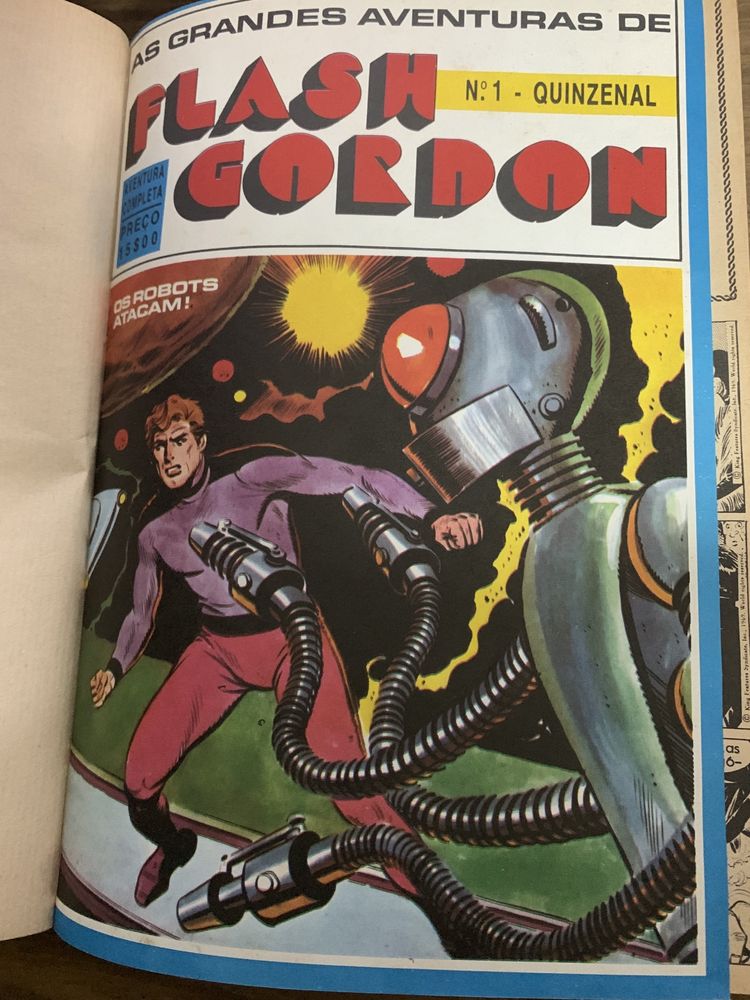 1- Banda Desenhada - Flash Gordon - Colecao completa -12 -Numeros /1 v