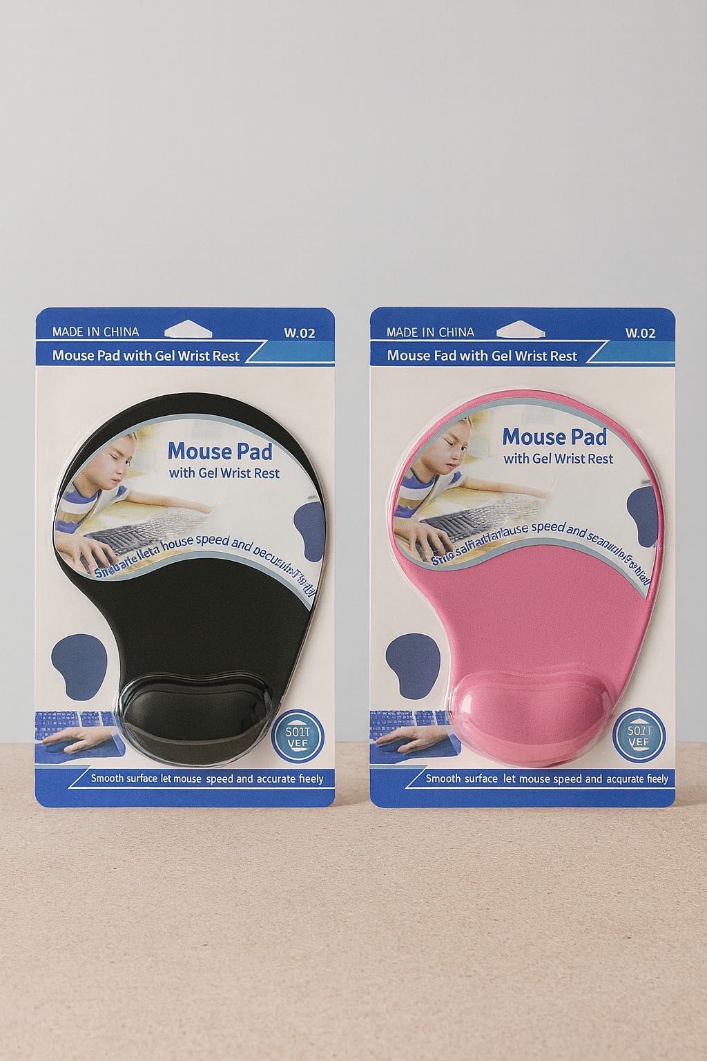 Tapete de Rato com Apoio de Pulso em Gel – W-02