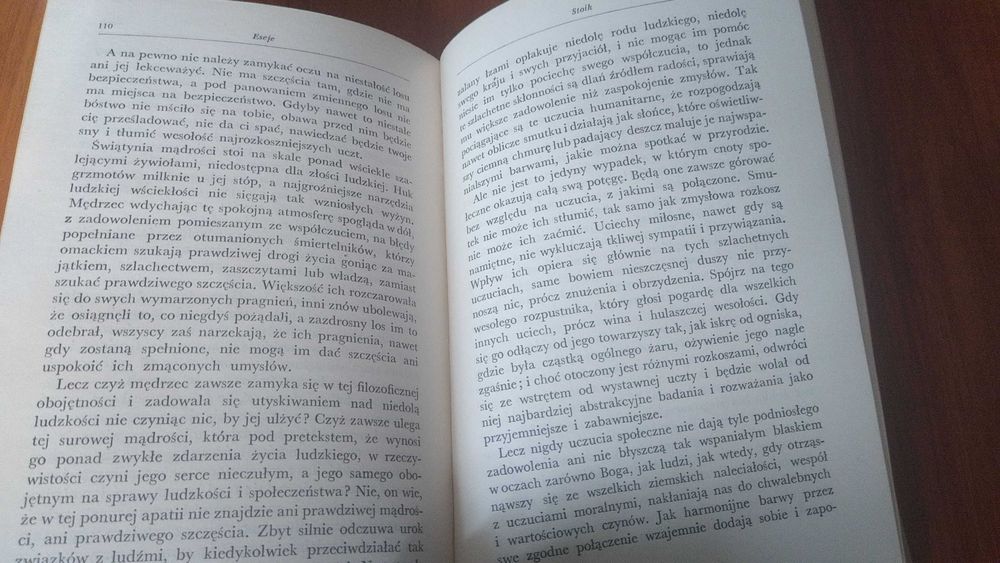 Eseje z dziedziny moralności i literatury / Dawid Hume