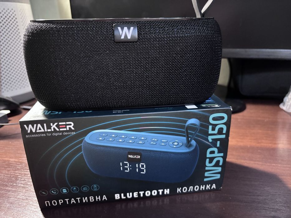 Портативна блютуз колонка