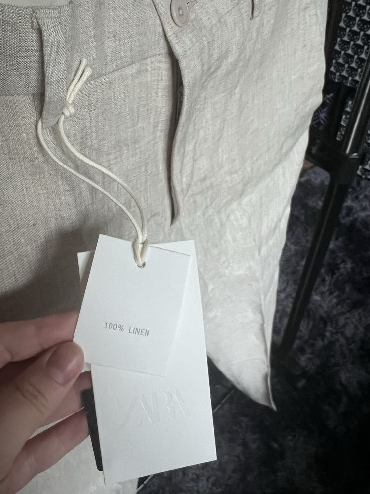 Spodnie garniturowe Zara