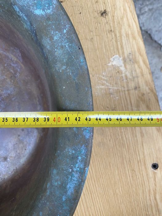 Миска латунна таз СССР 10 літрів латунь