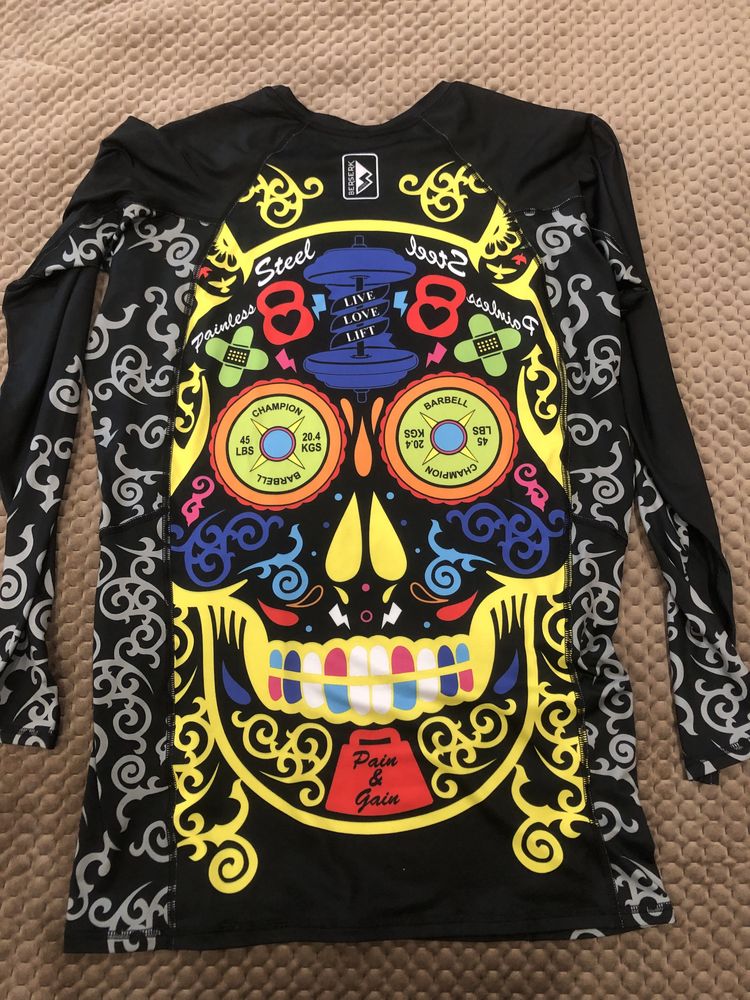 Рашгард BERSERK SPORT Cross Skull black